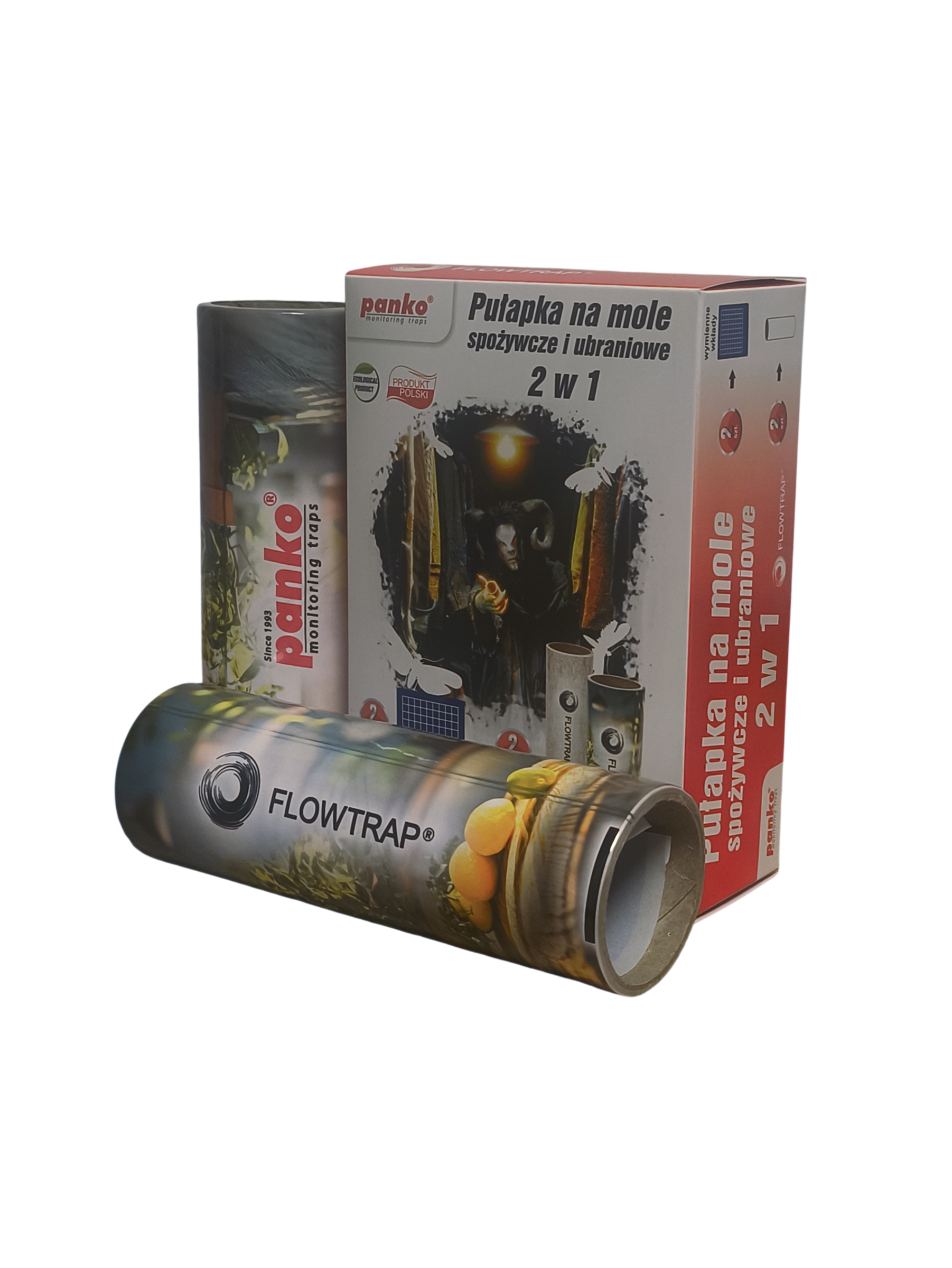 FLOWTRAP - pułapka panko® na mole spożywcze i ubraniowe 2w1
